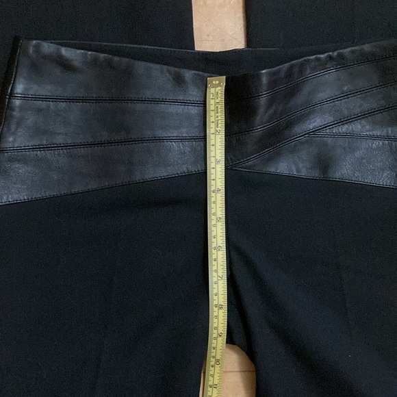 BCBG Leather Contrast Flares - Picture 3 of 5